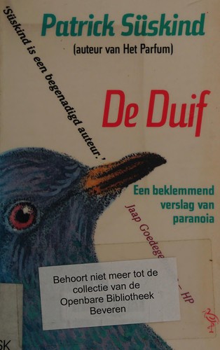 Patrick Süskind: De duif (Dutch language, 1991, Bakker)