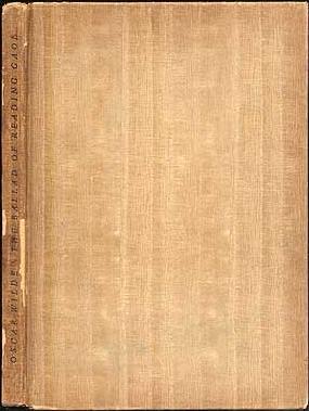 Oscar Wilde: The Ballad of Reading Gaol (Hardcover, 1928, Macy-Masius: The Vanguard Press)