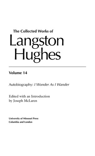 Langston Hughes: The Poems (University of Missouri Press)