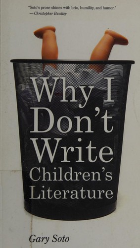 Gary Soto: Why I don't write children's literature (2015)