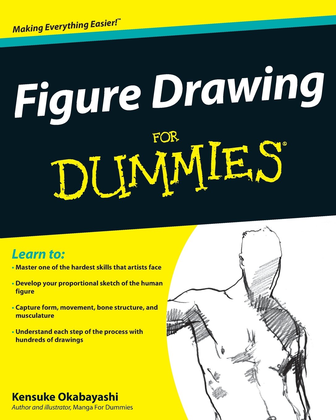 Kensuke Okabayashi: Figure Drawing for Dummies (2009, Wiley)