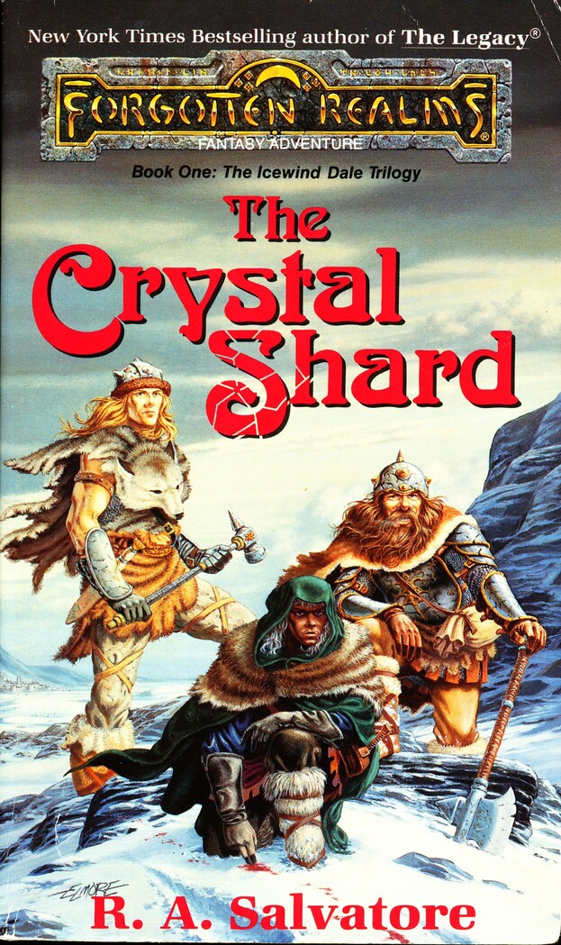 R. A. Salvatore: The Crystal Shard (1988, Penguin books)