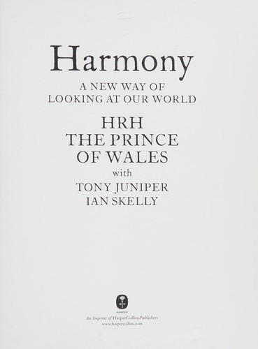 Harmony (2010, Harpercollins)