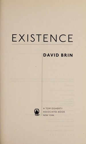 David Brin: Existence (2012, Tor)