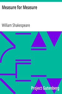 William Shakespeare: Measure for Measure (2000, Project Gutenberg)