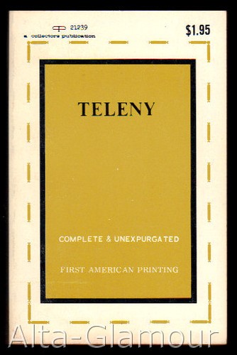 Teleny (Paperback, 1968, Collectors Publications)