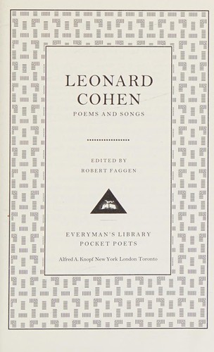 Leonard Cohen (2011, A.A. Knopf, Distributed by Random House)
