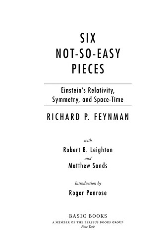 Six not-so-easy pieces (2011, Basic Books)