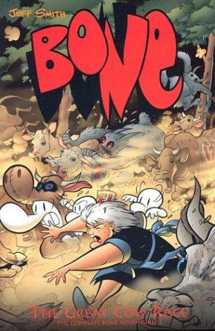 Jeff Smith: The Great Cow Race (Bone, Book 2) (Hardcover, 1996, Cartoon Books)