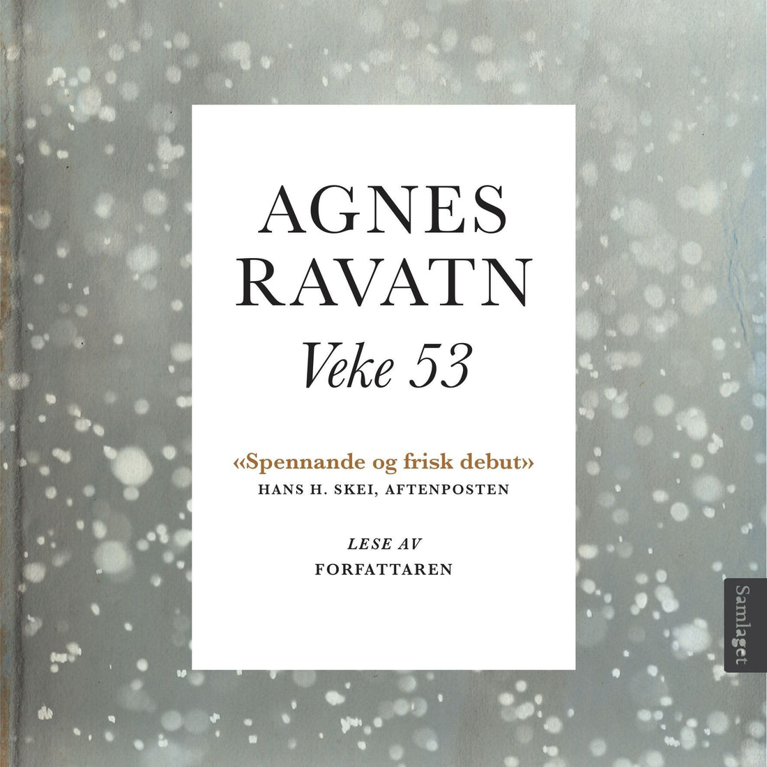 Agnes Ravatn: Veke 53 (AudiobookFormat, Norwegian language, Samlaget)