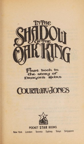 Courtway Jones: In the Shadow of the Oak King (Paperback, 1995, Pocket Books (Mm))