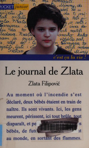 Le journal de Zlata (French language, 1998, Pocket)
