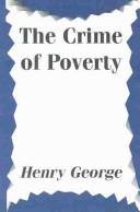 The Crime of Poverty (Paperback, 2003, Sequoyah Books)