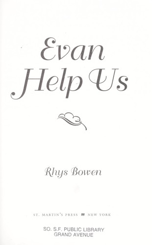 Evan help us (1998, St. Martin's Press)