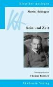 Martin Heidegger, Thomas Rentsch: Sein und Zeit. (Paperback, German language, 2001, Akademie-Verlag)