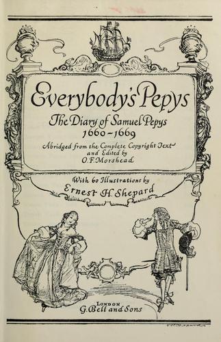 Samuel Pepys: Everybody's Pepys (1926, G. Bell and sons)