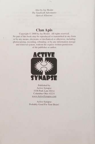 Jay Hosler: Clan Apis (2007, Active Synapse)