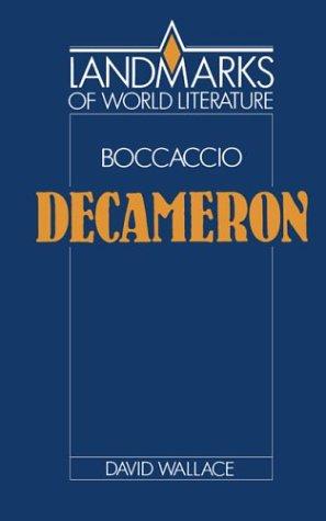 Wallace, David: Giovanni Boccaccio, Decameron (1991, Cambridge University Press)