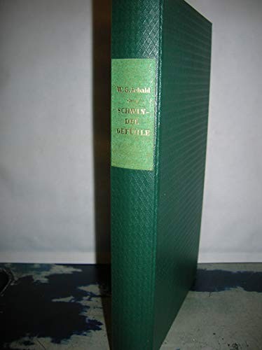 W. G. Sebald: Schwindel. Gefühle (German language, 1990, Eichborn Verlag)