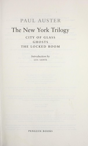 The New York trilogy (2006, Penguin Books)