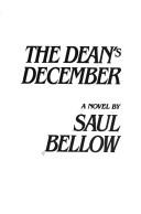 Saul Bellow: Dean's December (Hardcover, 1982, HarperCollins)
