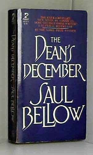 Saul Bellow: The Dean's December. (1982, Simon & Schuster, Pocket Books)
