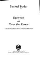 Erewhon (Hardcover, 1981, University of Delaware Press)