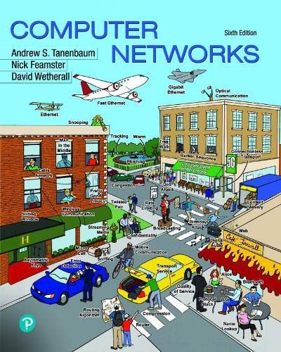 Andrew S. Tanenbaum, Nickolas Feamster: Computer Networks (Paperback, 2019, Pearson)