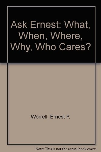 Ernest P. Worrell: Ask Ernest! (1993, Rutledge Hill Press, Rutledge Hill Pr)