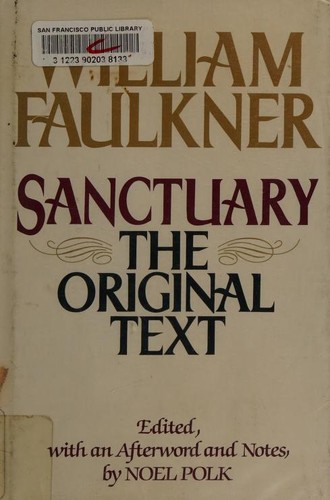 William Faulkner: Sanctuary (1981, Random House)