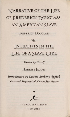 Frederick Douglass: Narrative of the life of Frederick Douglass, an American slave (2004)