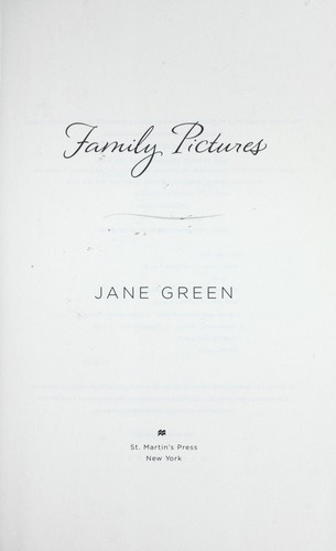 Jane Green: Family pictures (2013)