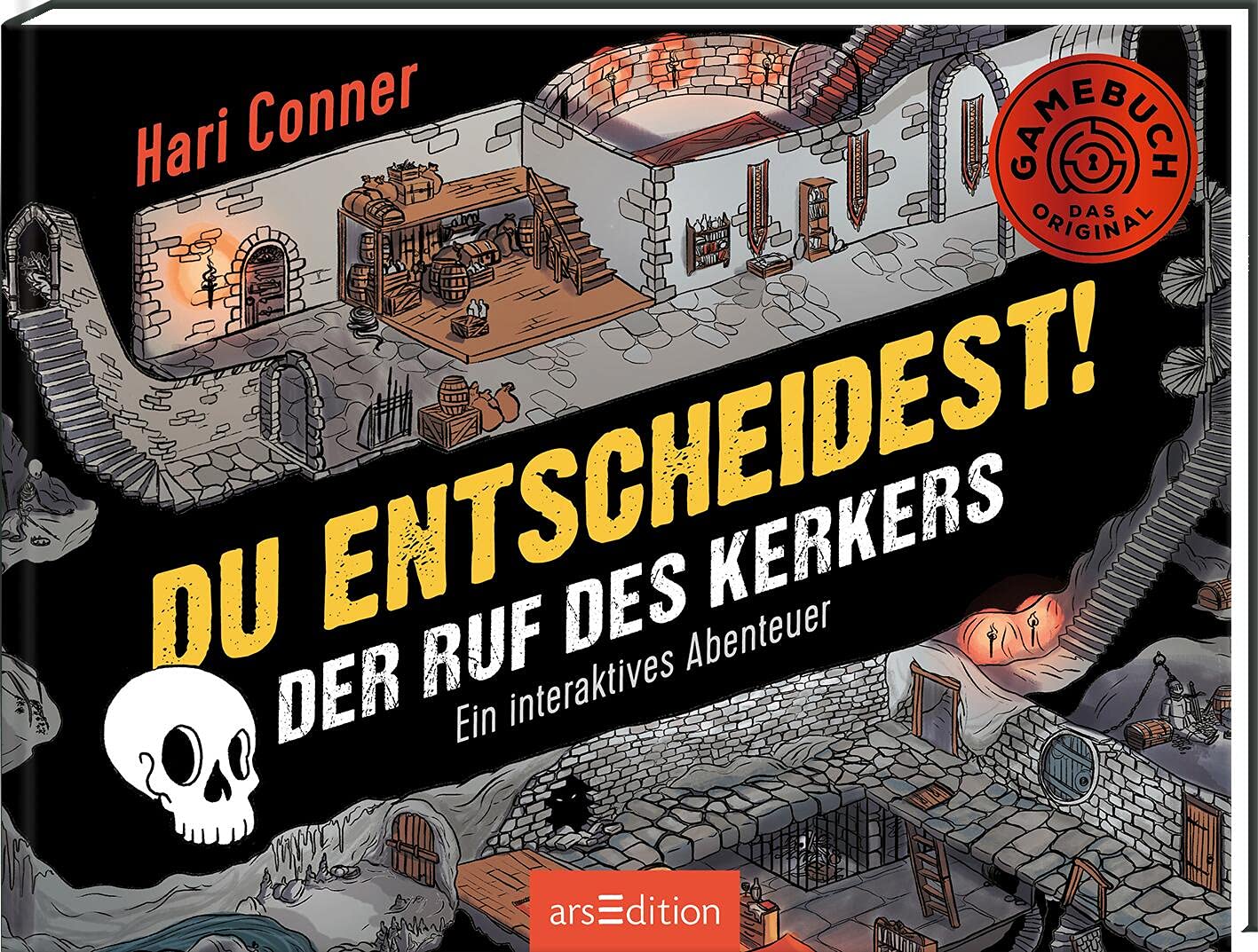 Hari Conner: Du entscheidest! Der Ruf des Kerkers (Hardcover, deutsch language, arsEdition)