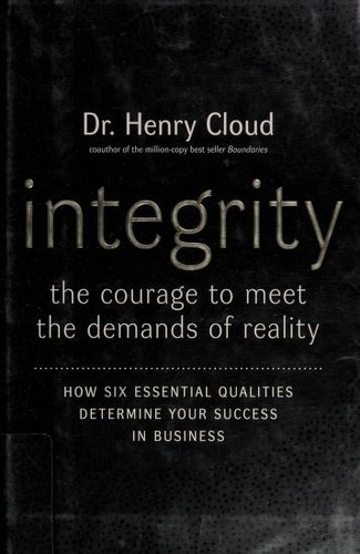 Henry Cloud: Integrity (Hardcover, 2006, Collins)