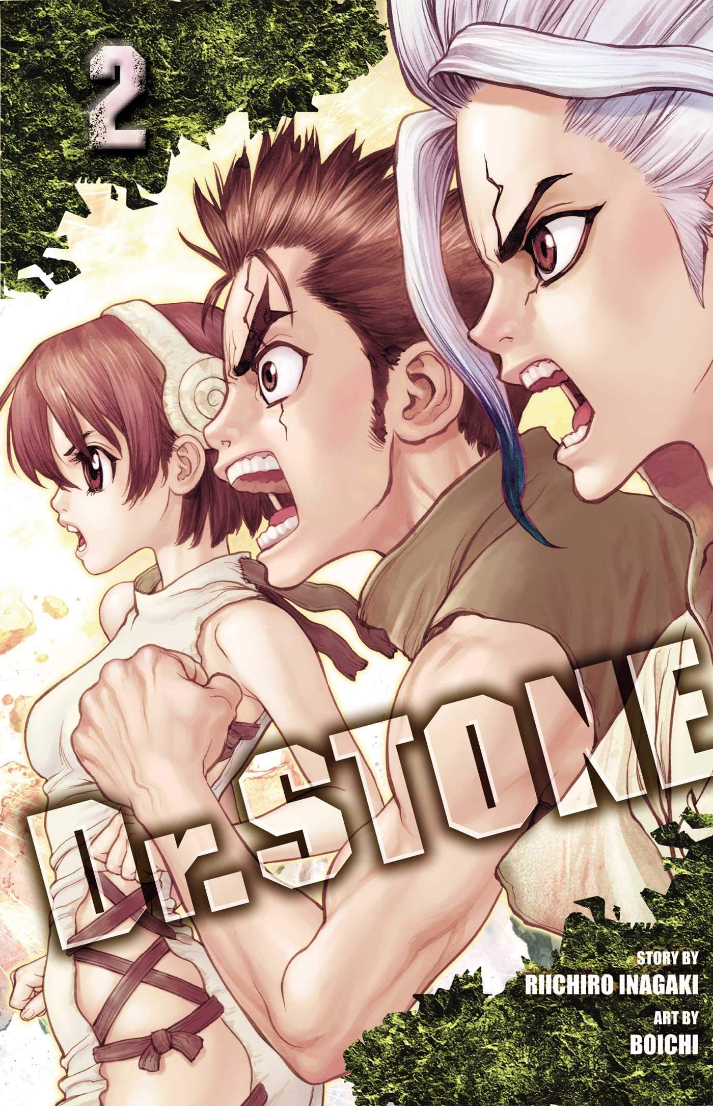 Riichiro Inagaki, Boichi: Dr. STONE, Vol. 2 (2018, VIZ Media)