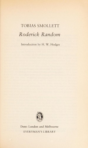 Roderick Random (1985, Dent)