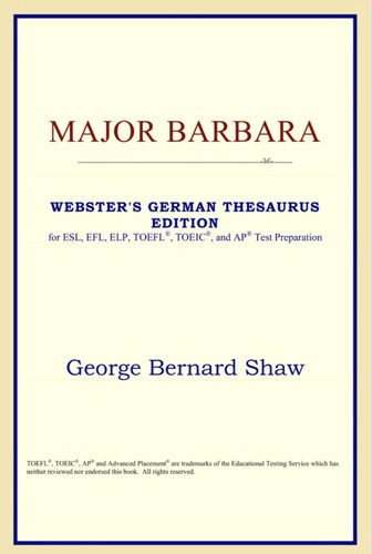 Bernard Shaw: Major Barbara (EBook, 2005, ICON Classics)