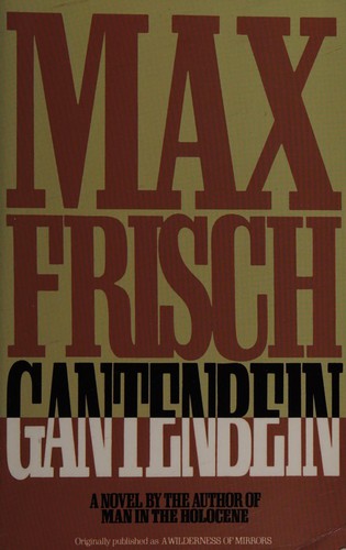 Max Frisch: Gantenbein (1982, Methuen)