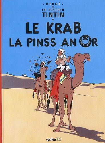 Hergé: Le Krab la pinss an or