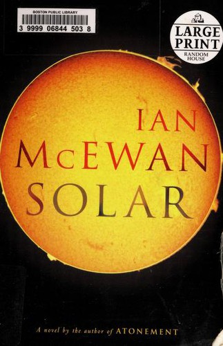 Solar (2010, Random House Large Print)