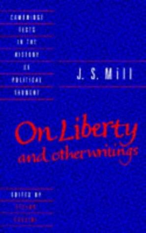 On Liberty and Other Writings (Hardcover, 1989, Cambridge University Press)
