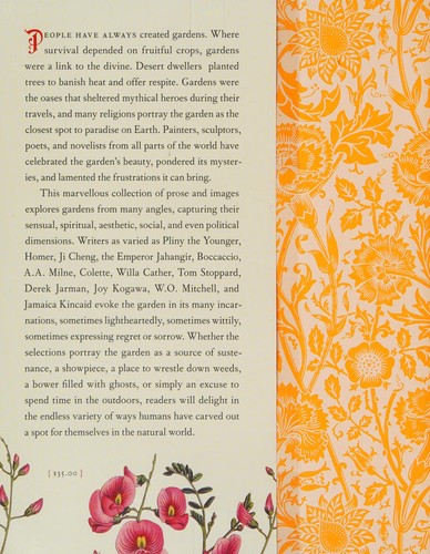 Jane Billinghurst: The armchair book of gardens (2011, Greystone Books)