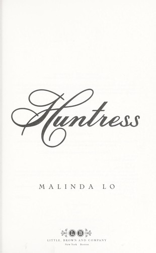 Huntress (2011, Little, Brown)