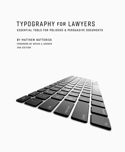 Typography for Lawyers (2020, typographyforlawyers.com)