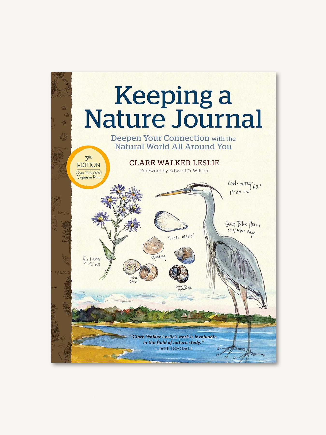 Clare Walker Leslie: Keeping a Nature Journal, 3rd Edition (2021, Storey Publishing, LLC)