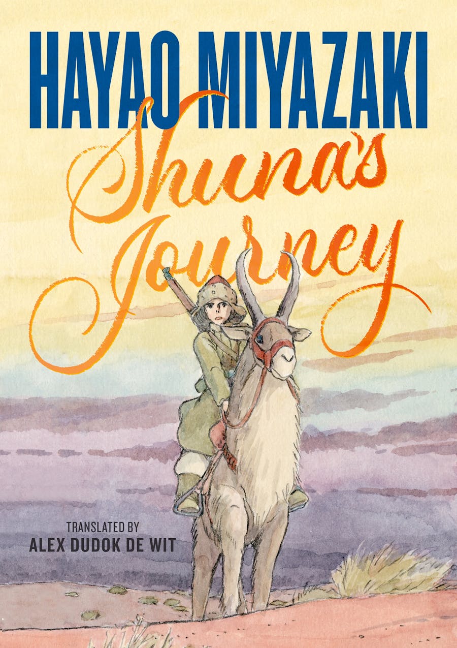 Hayao Miyazaki, Alex Dudok de Wit (translator): Shuna's Journey (GraphicNovel, 2022, Roaring Brook Press)