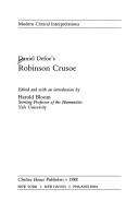 Harold Bloom: Daniel Defoe's Robinson Crusoe (1988, Chelsea House)