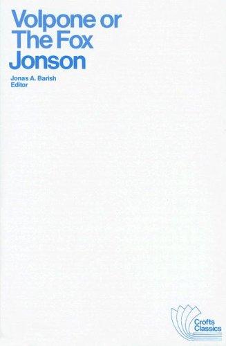 Ben Jonson: Volpone, or, The fox (1987, H. Davidson)