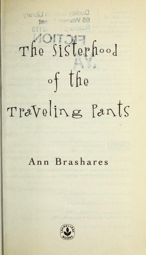 Ann Brashares: The Sisterhood of the Traveling Pants (Sisterhood of the Traveling Pants Series, Book 1) (2008, Paw Prints)