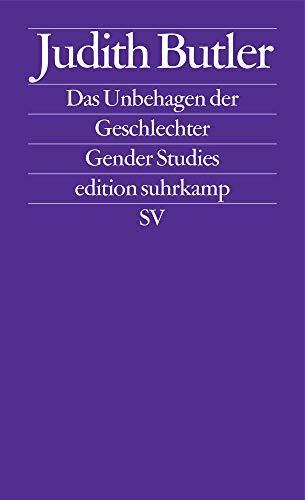 Judith Butler: Das Unbehagen der Geschlechter (Paperback, German language, 1991, Suhrkamp Verlag)